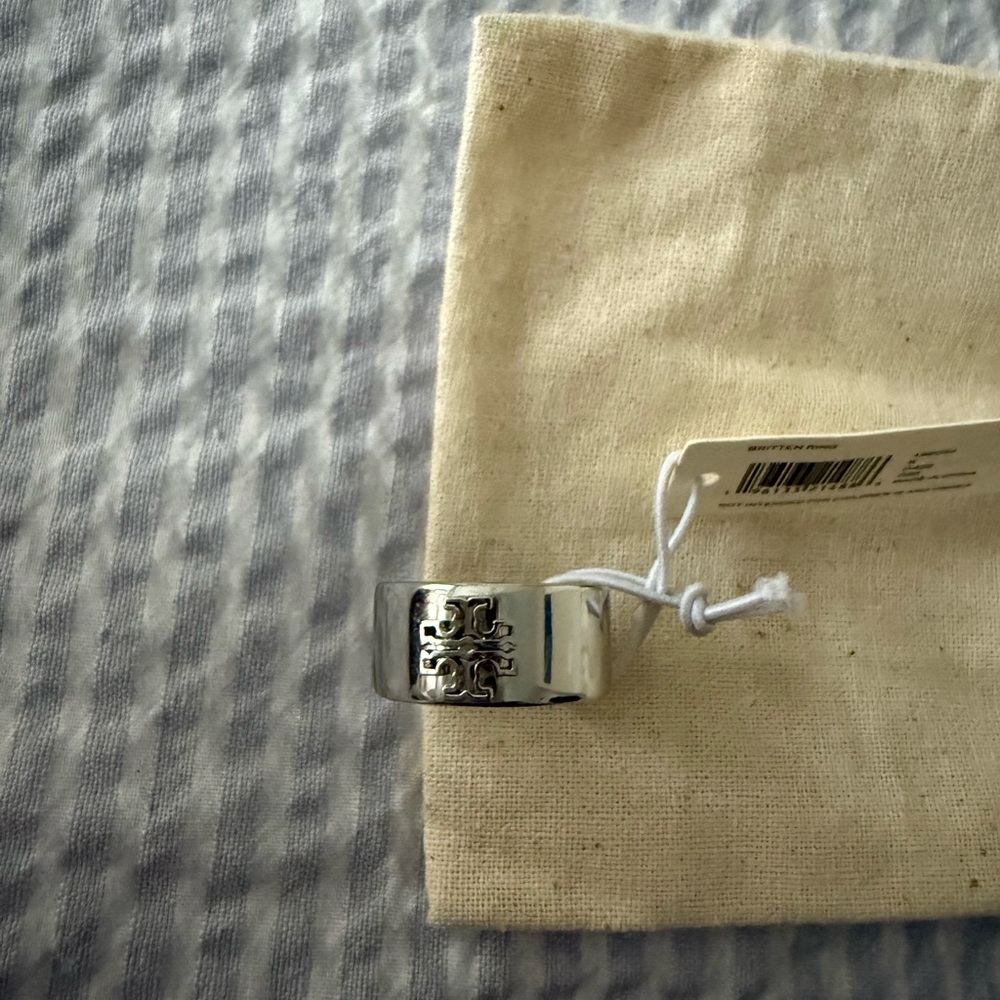 Tory Burch Silver Ring - Picture 2 of 3